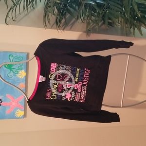 ❤️5for$12 Justice sweatshirt girls size 7